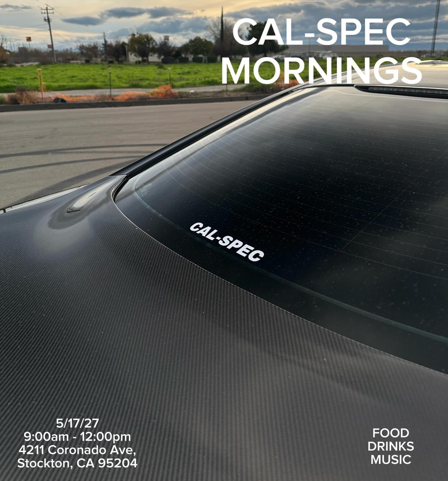 CAL-SPEC MORNINGS — Cars & Coffee meet