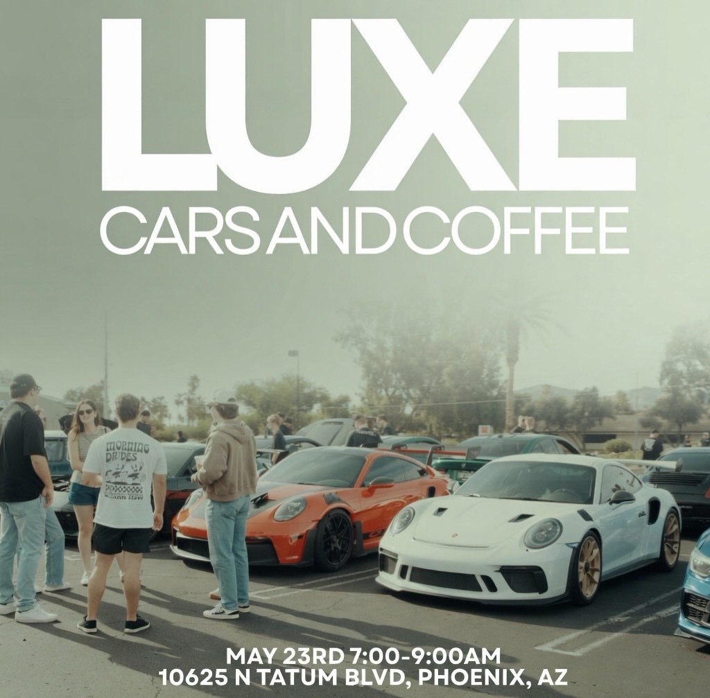 Luxe Cars and Coffee — Cars & Coffee meet