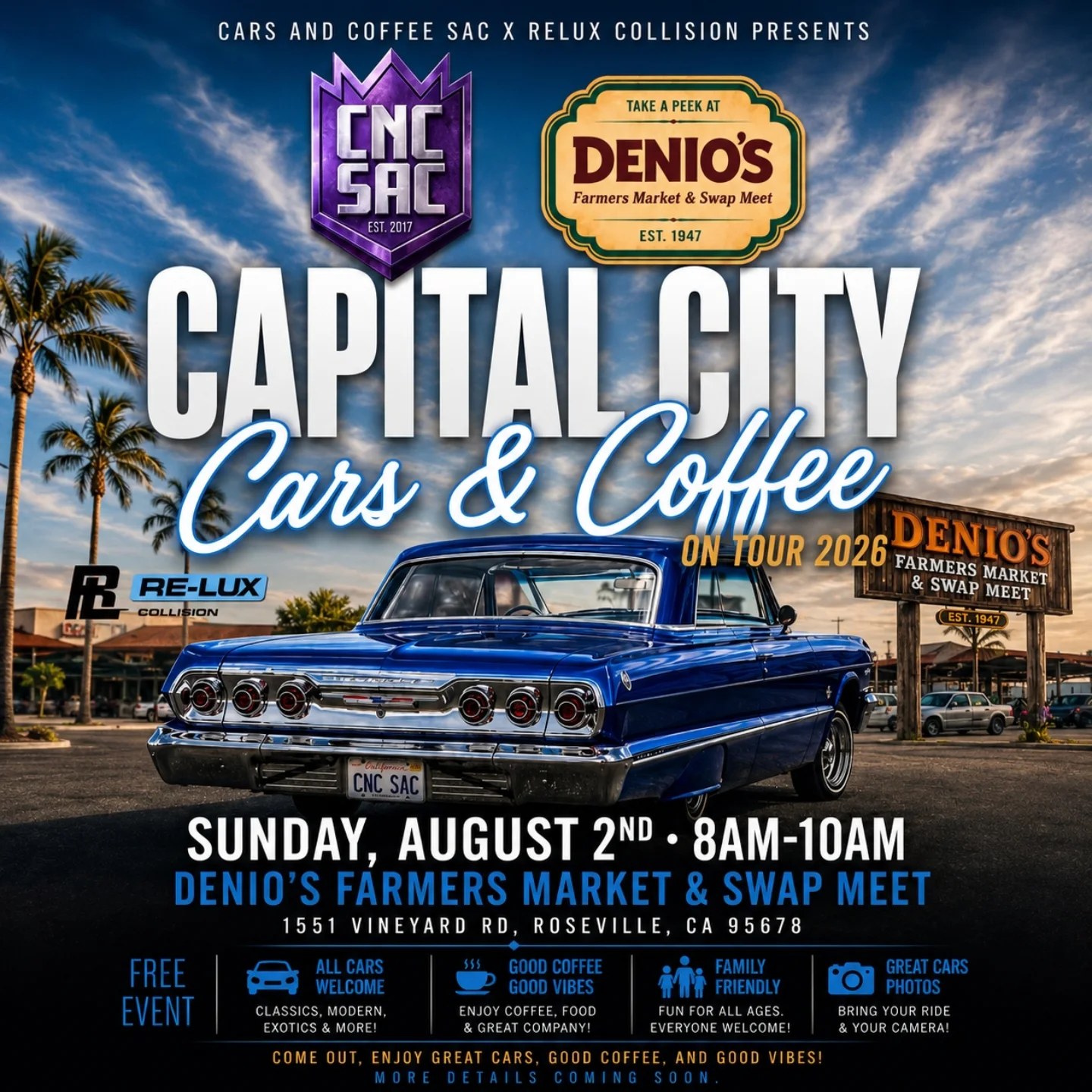 Capital City Cars & Coffee — Cars & Coffee meet