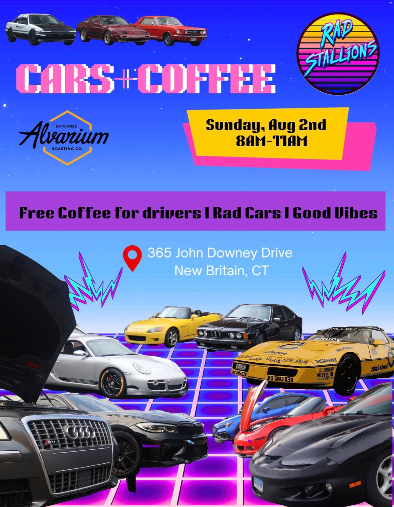 Cars + Coffee — Cars & Coffee meet