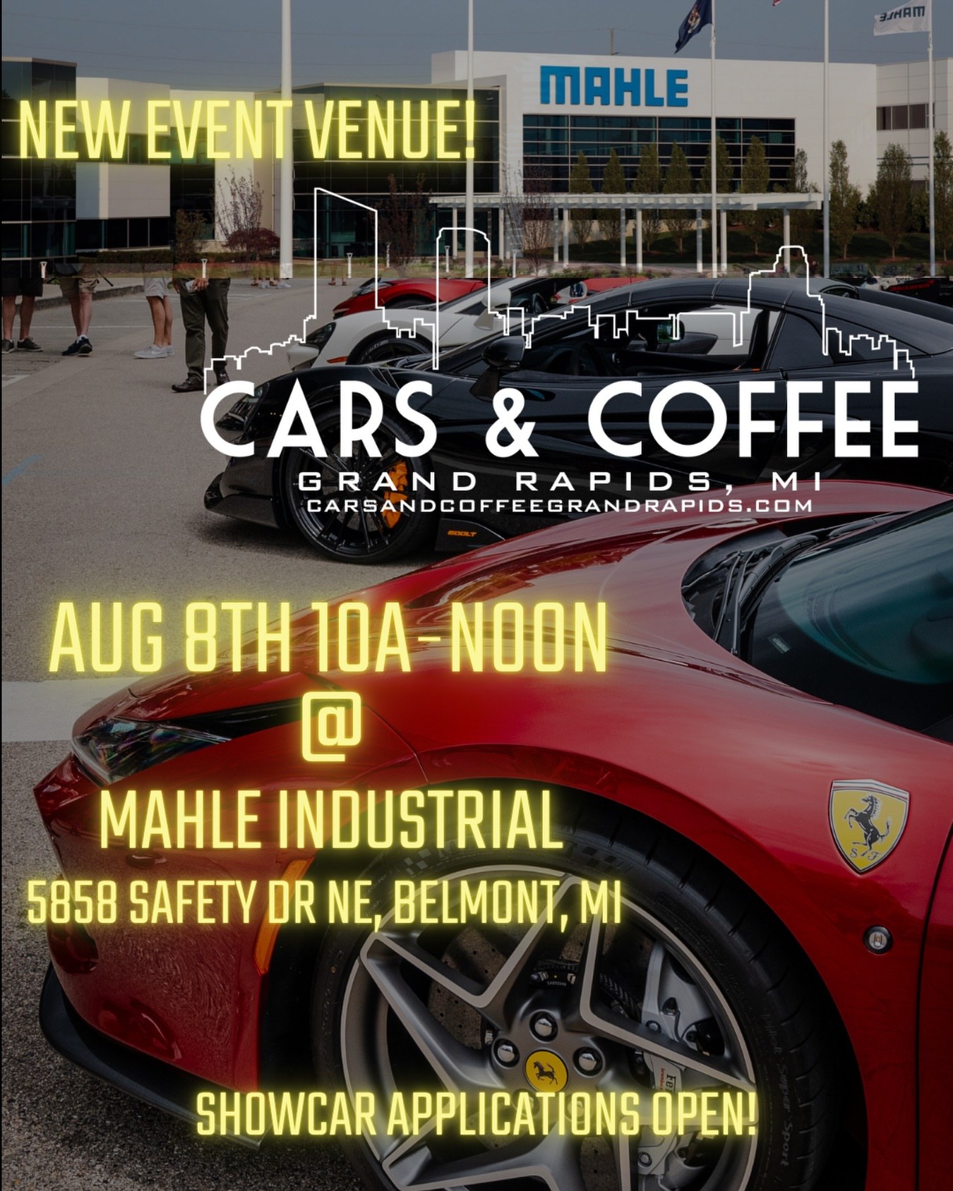Cars & Coffee — Mahle Industrial — Cars & Coffee meet