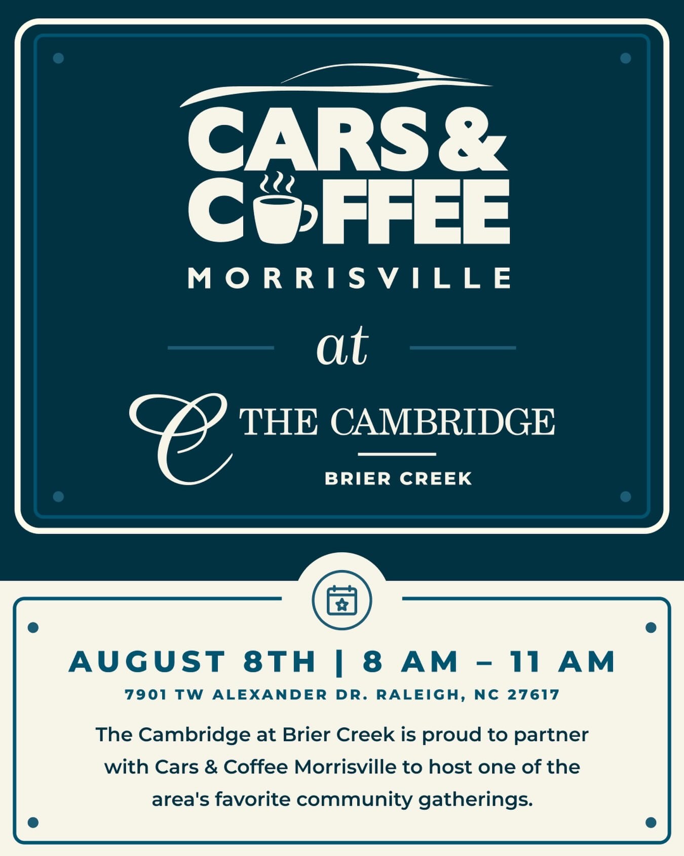 Cars & Coffee Morrisville — Cars & Coffee meet