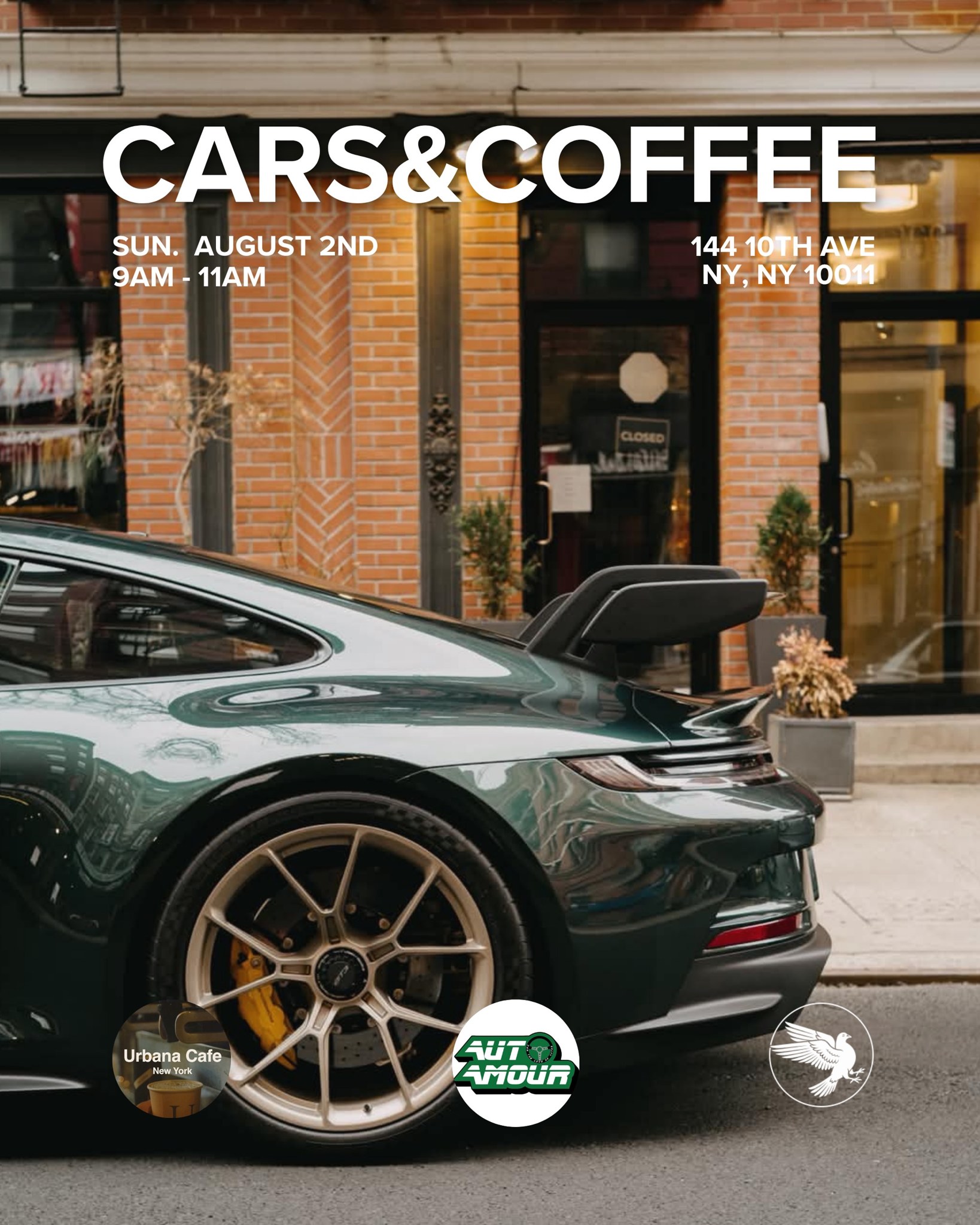 Cars & Coffee — Urbana Cafe — Cars & Coffee meet