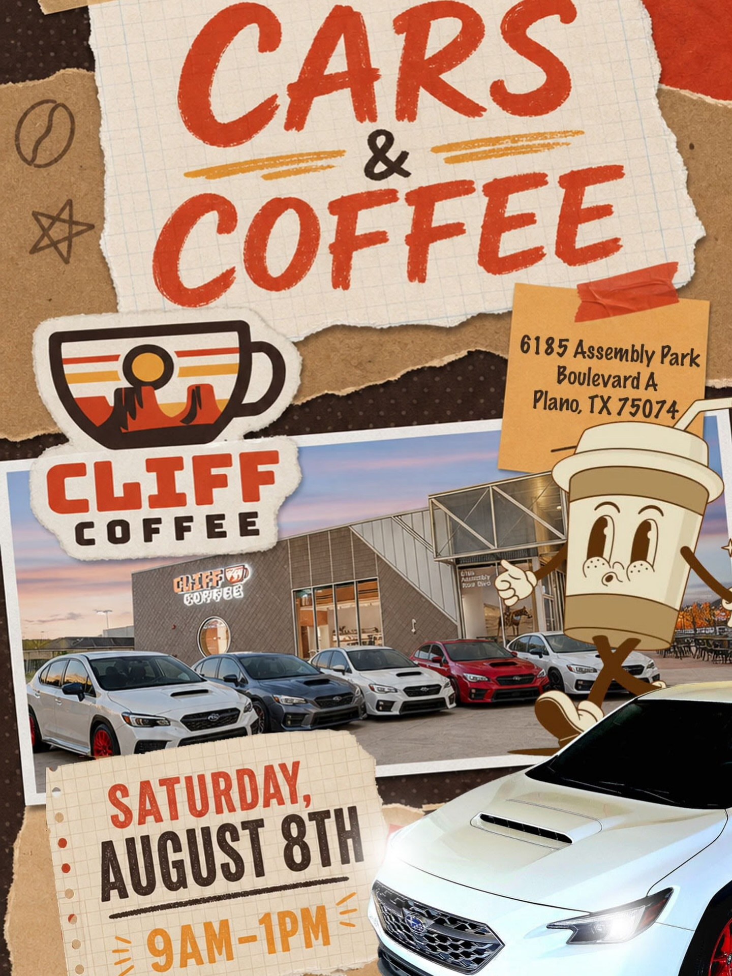 Cars & Coffee — Cliff Coffee — Cars & Coffee meet