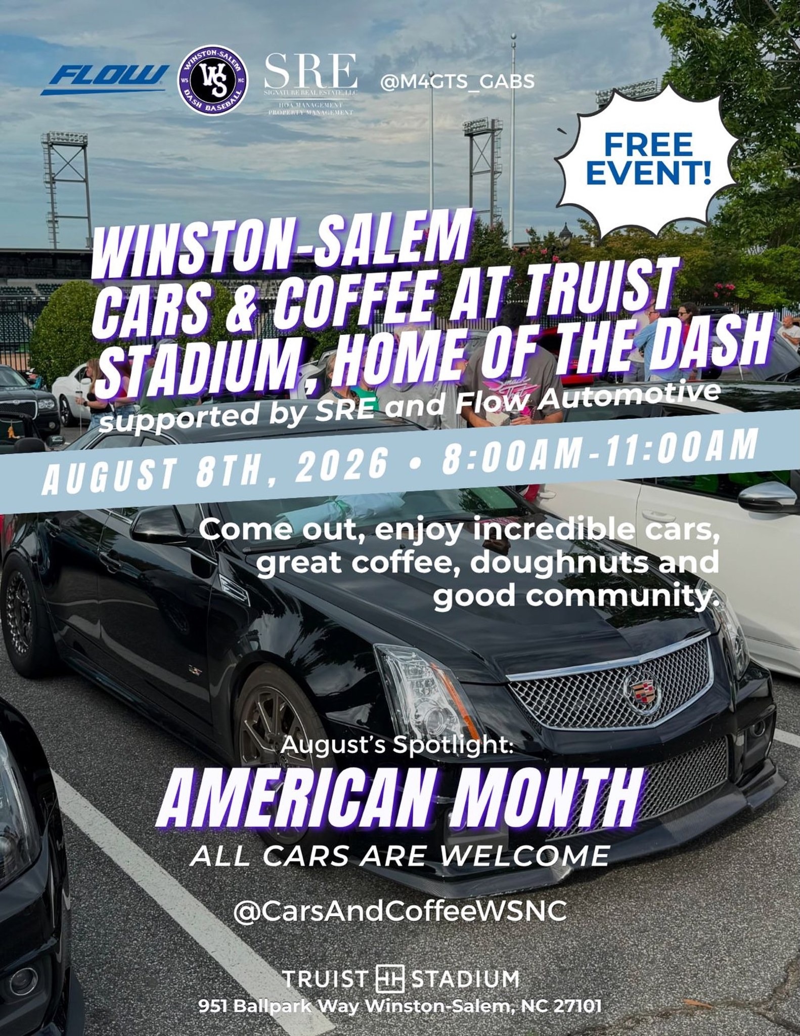 Winston-Salem Cars & Coffee — Cars & Coffee meet