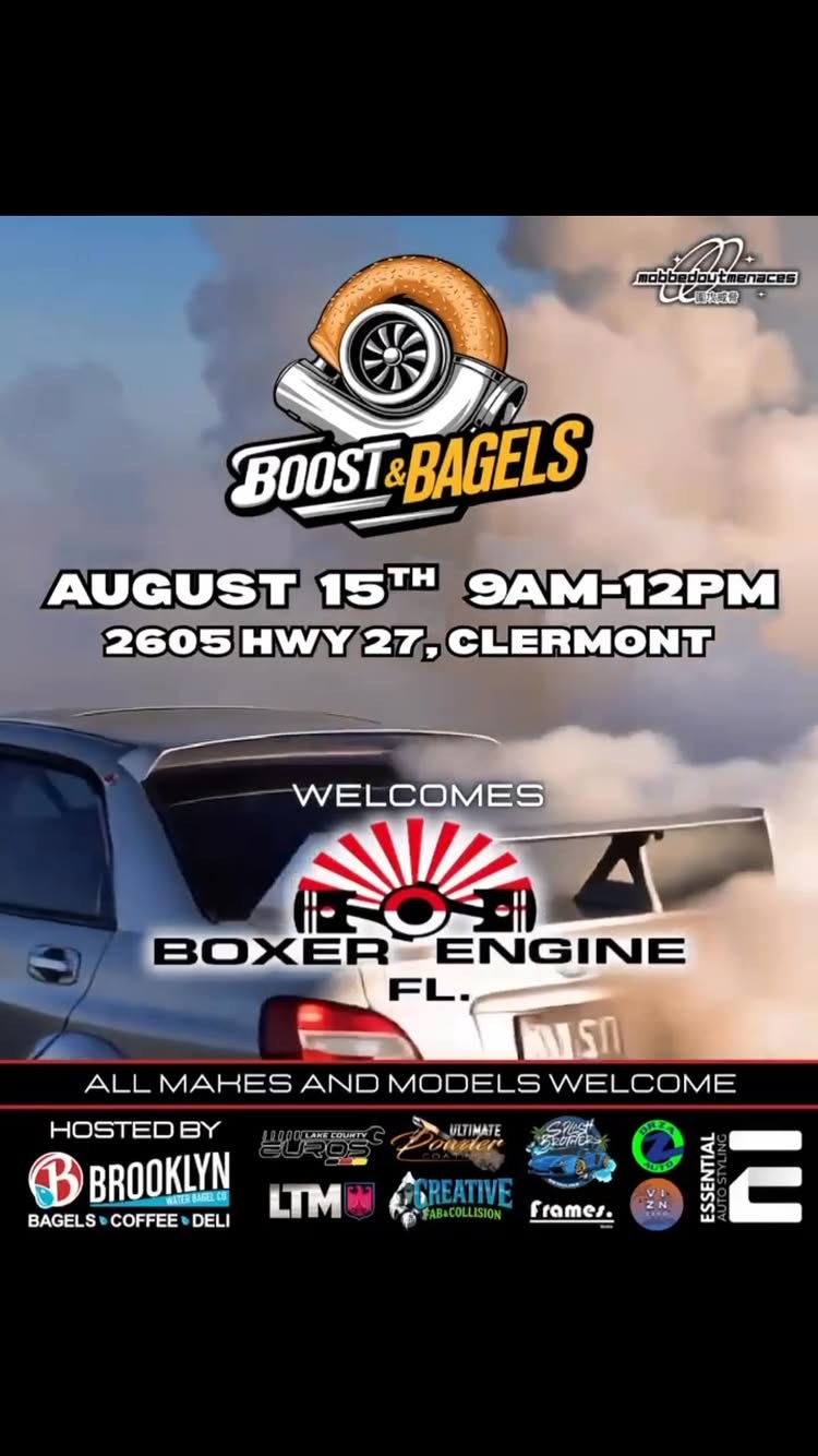 Boost & Bagels — Cars & Coffee meet