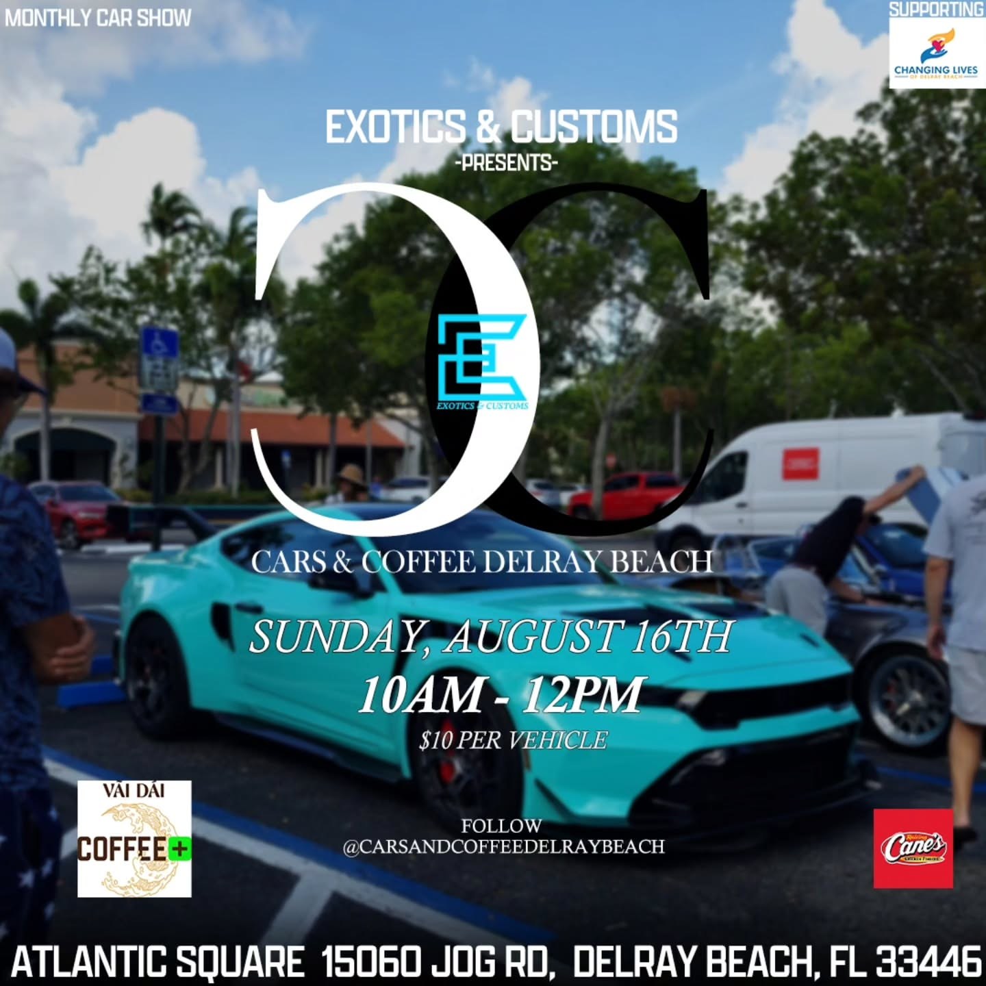 Cars & Coffee Delray Beach — Cars & Coffee meet
