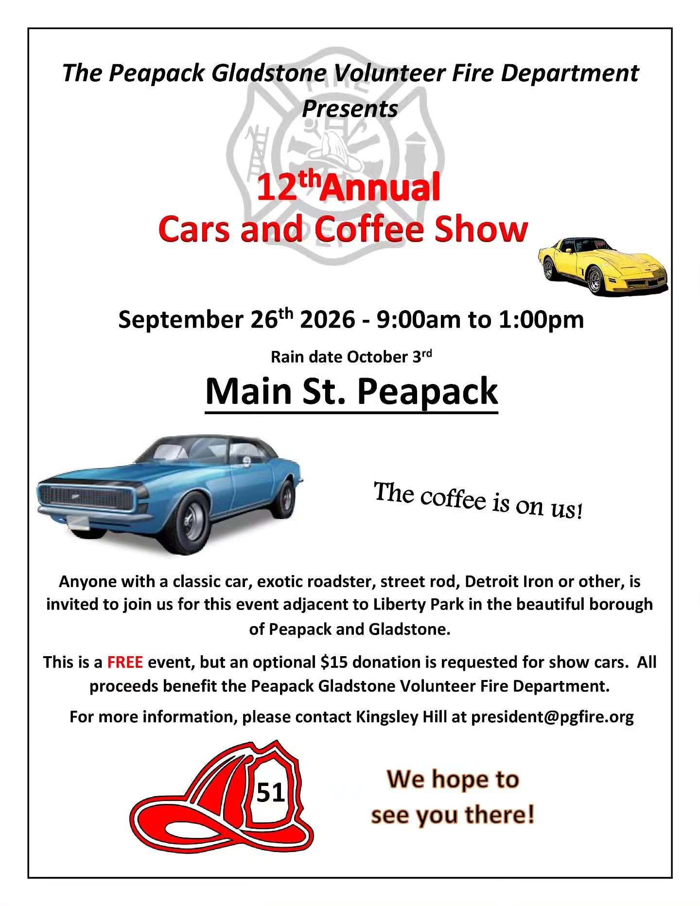 12th Annual Cars and Coffee Show — Cars & Coffee meet