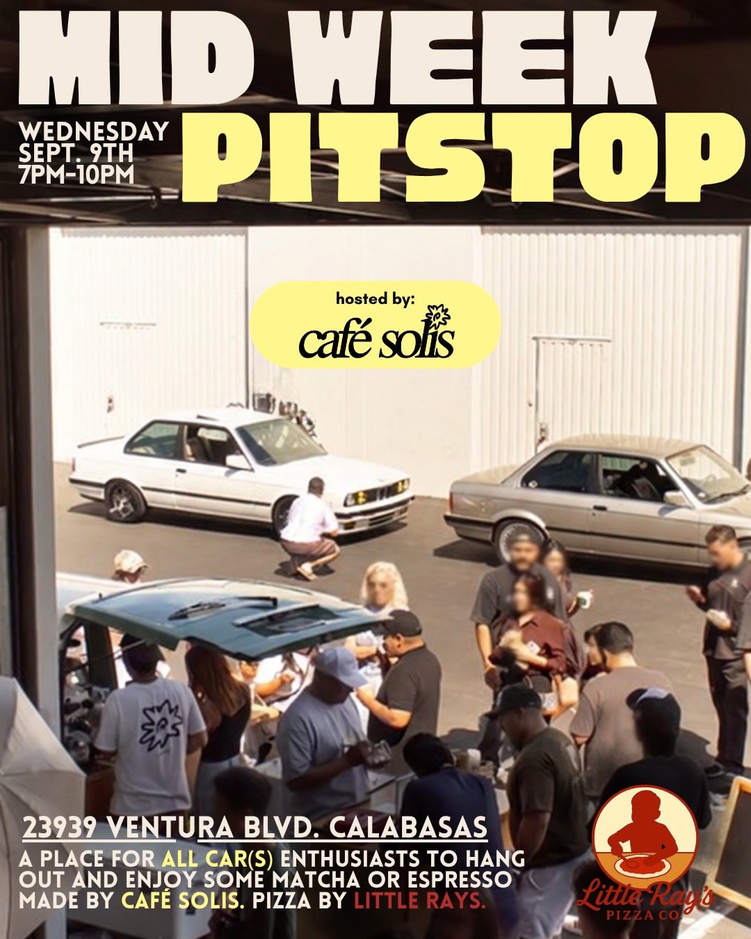 Mid Week Pitstop — Cars & Coffee meet