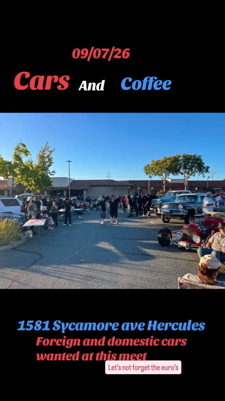 Cars And Coffee — cafe tapioca — Cars & Coffee meet