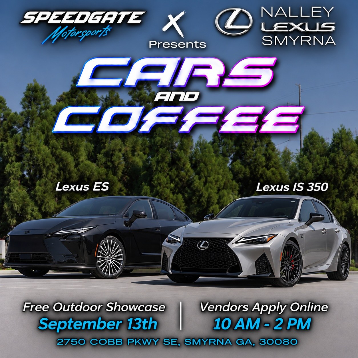 Cars and Coffee — Nalley Lexus Smyrna — Cars & Coffee meet