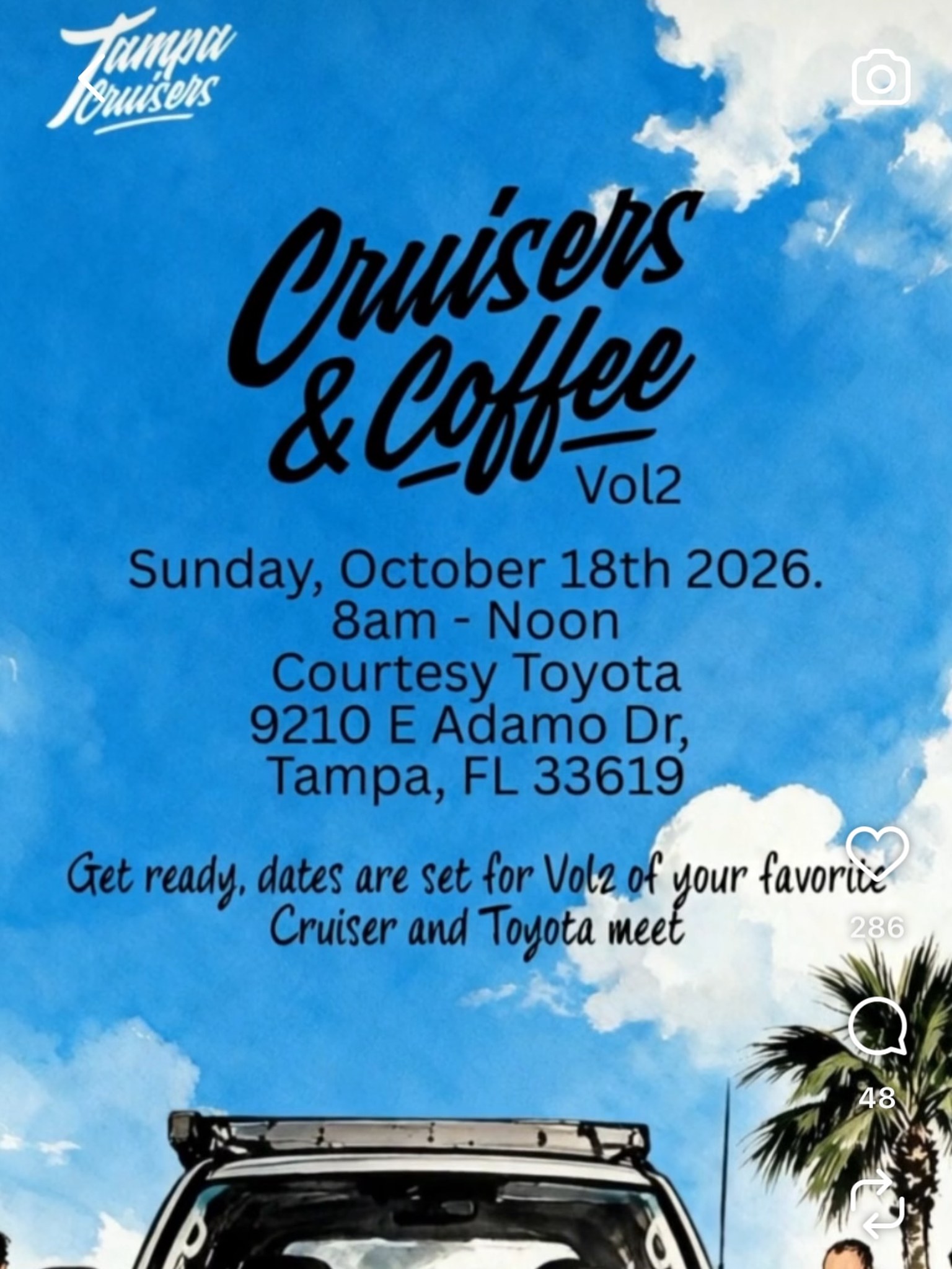Cruisers & Coffee Vol2 — Cars & Coffee meet