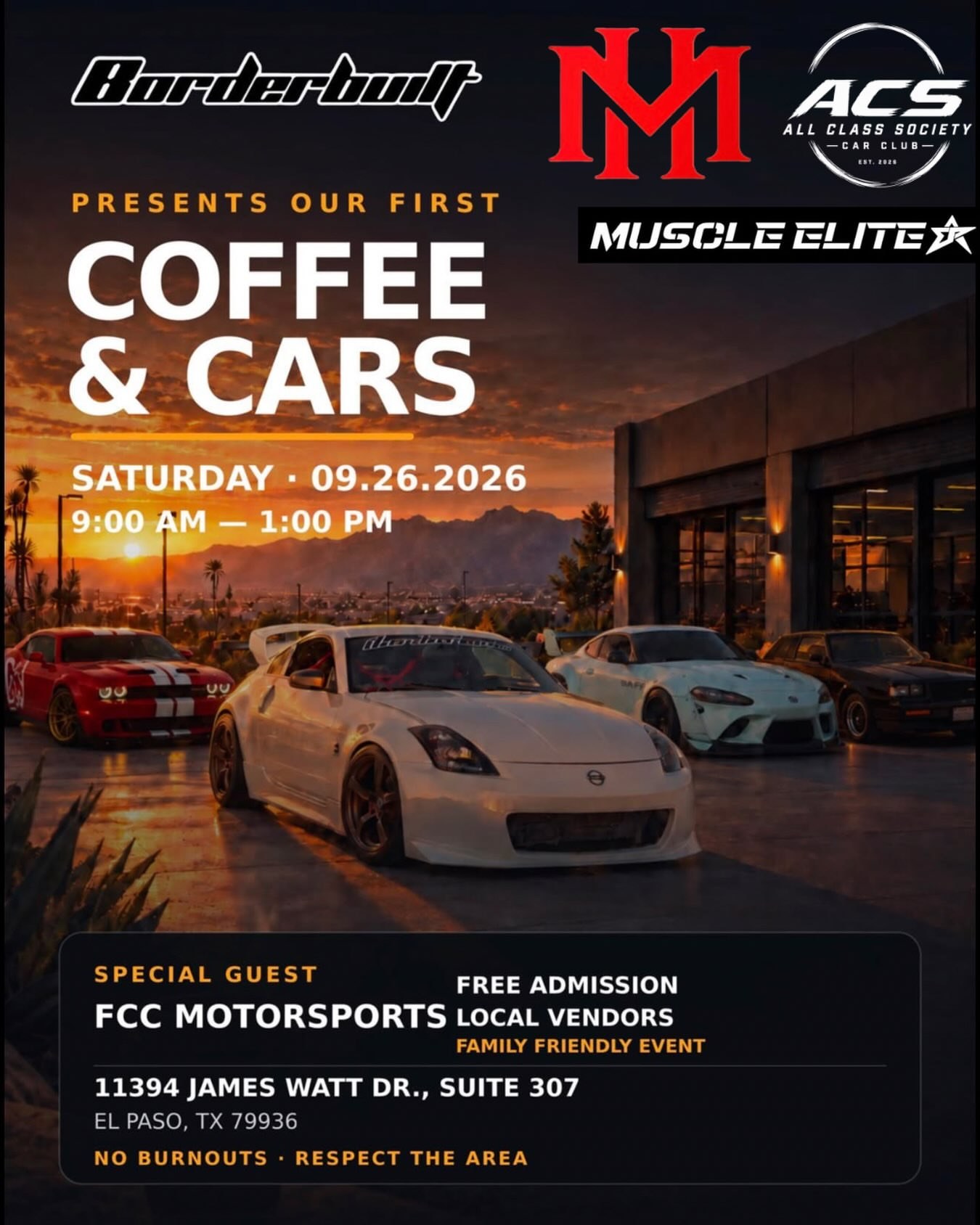 Coffee & Cars — Cars & Coffee meet