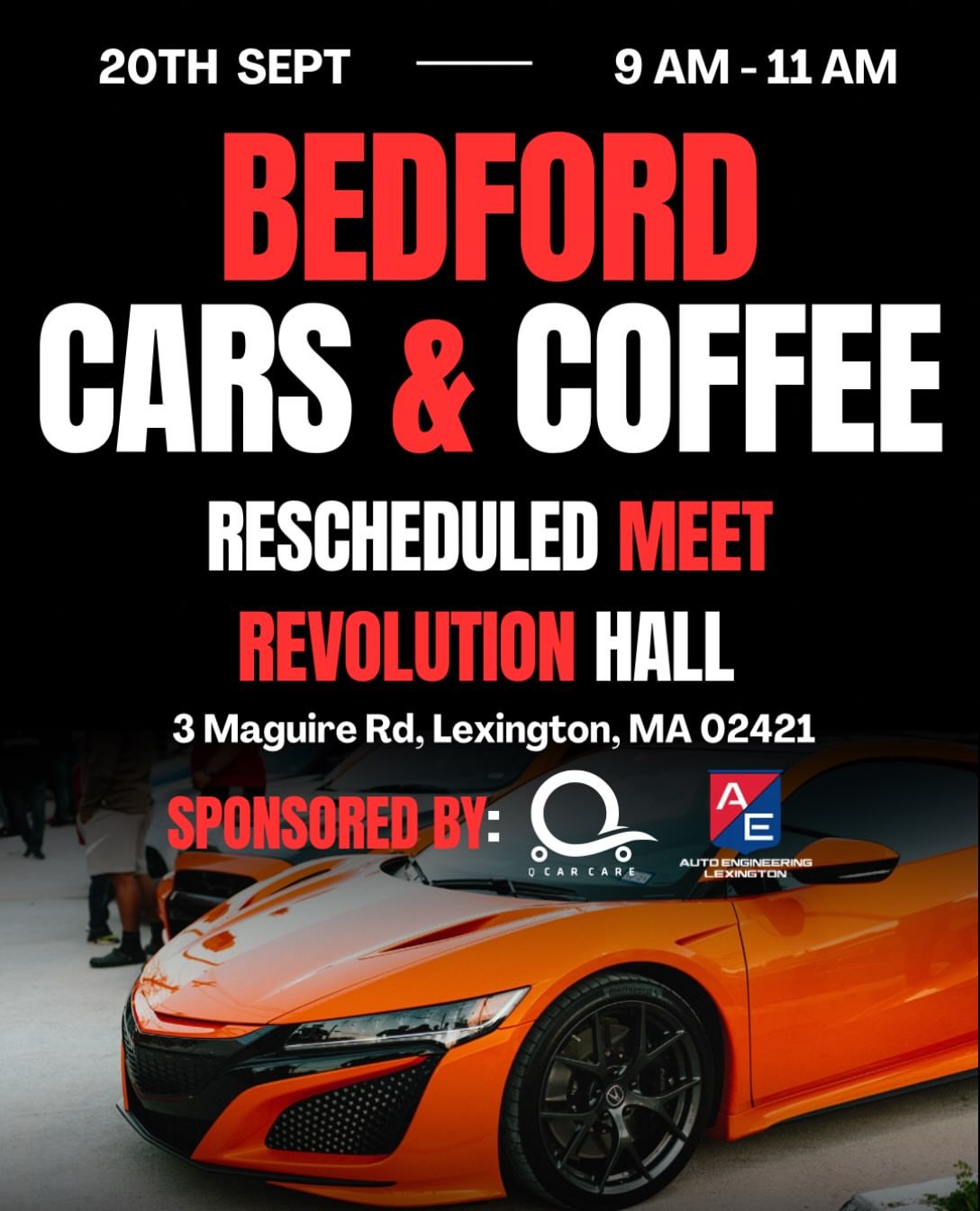 Bedford Cars & Coffee — Cars & Coffee meet