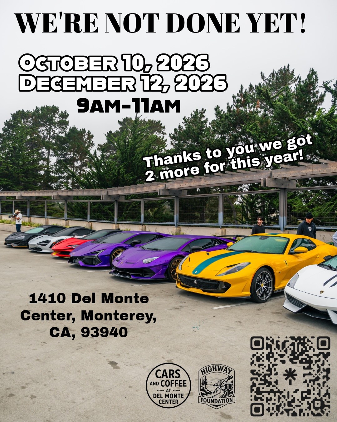 Cars and Coffee at Del Monte Center — Cars & Coffee meet