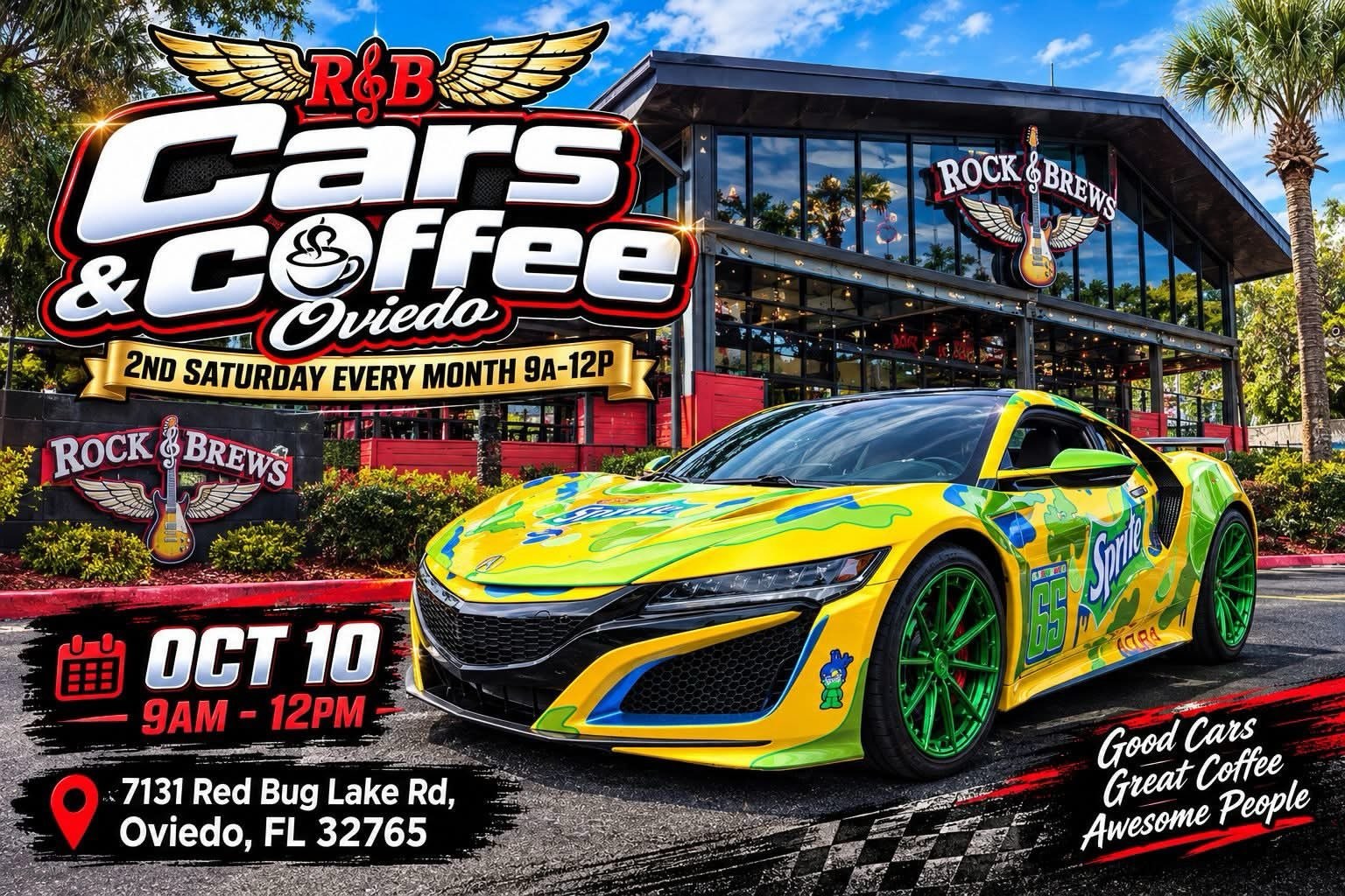 R&B Cars & Coffee Oviedo — Cars & Coffee meet