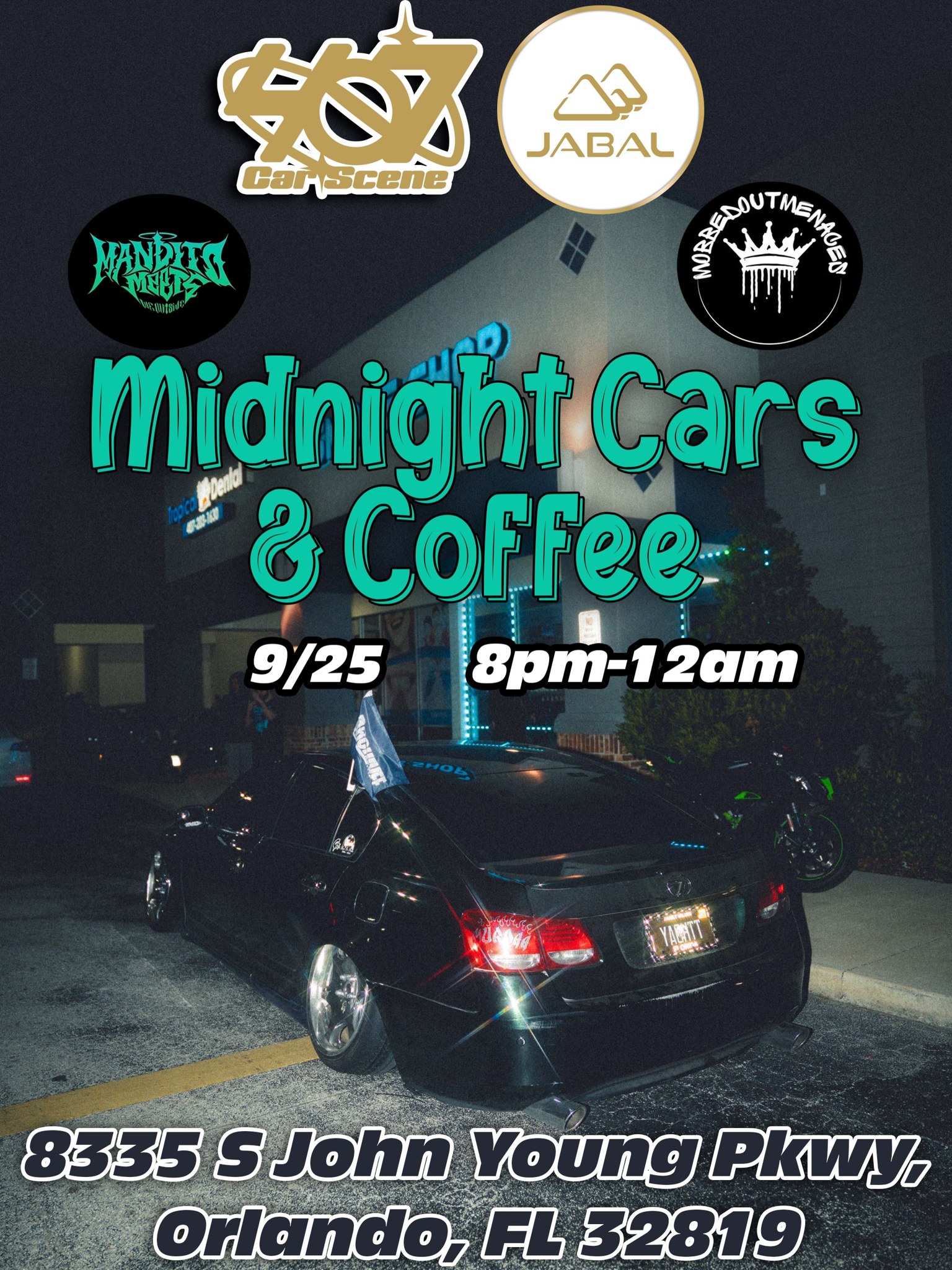 Midnight Cars & Coffee — Cars & Coffee meet