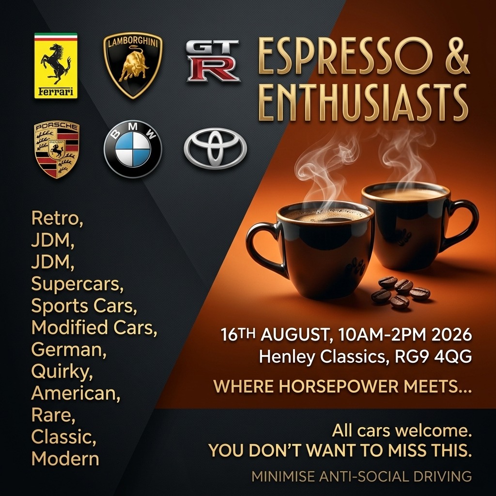 Espresso & Enthusiasts — Cars & Coffee meet