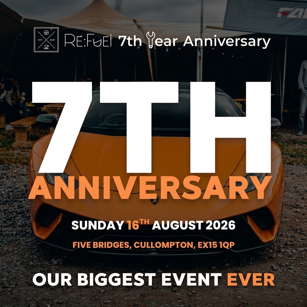 Re:Fuel 7th Year Anniversary — Cars & Coffee meet