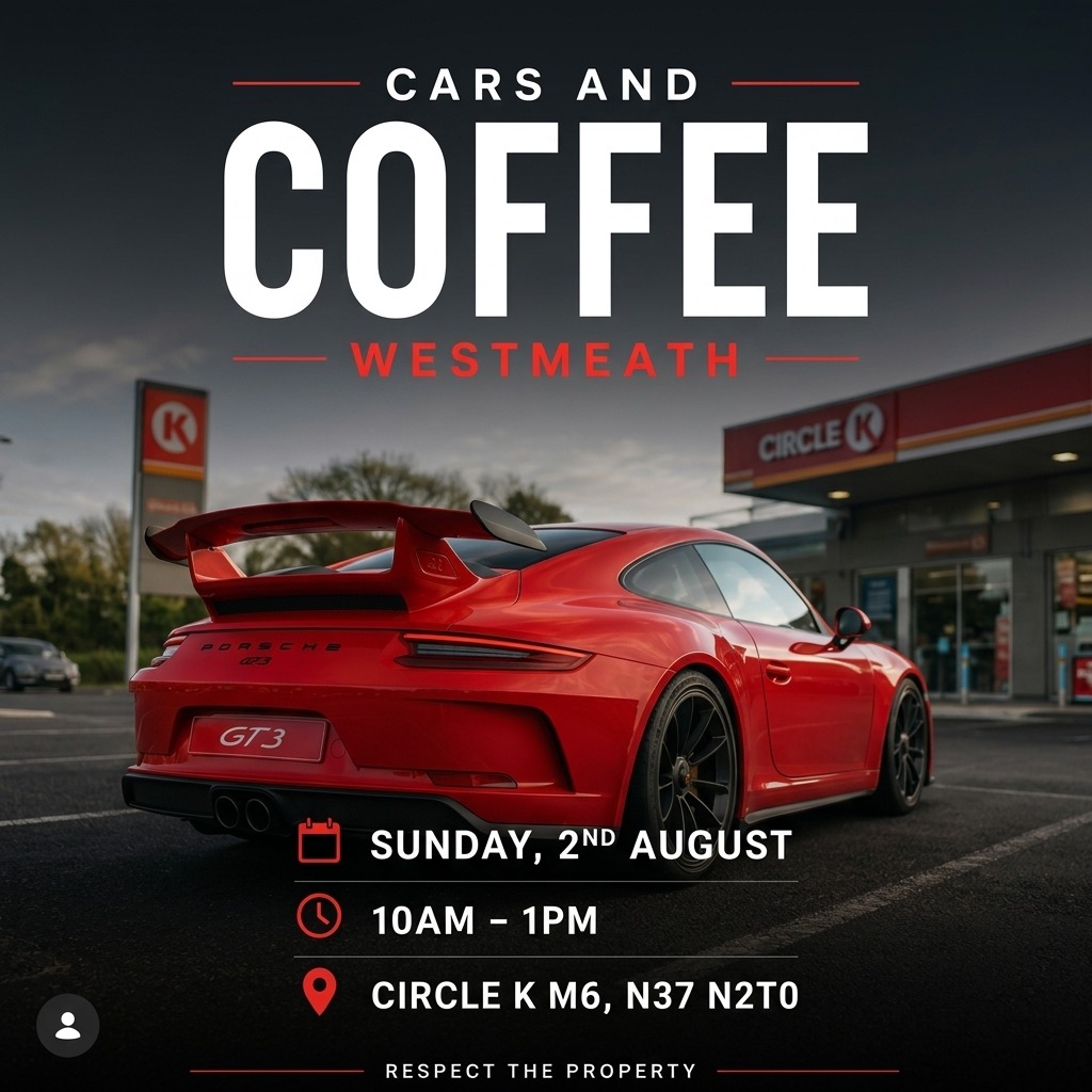CARS AND COFFEE — Circle K M6 — Cars & Coffee meet