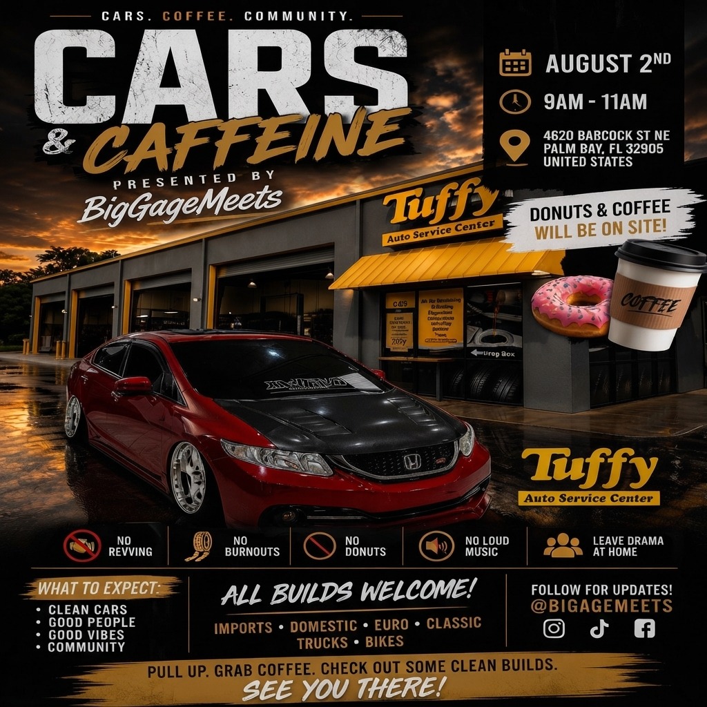 Cars & Caffeine — Cars & Coffee meet