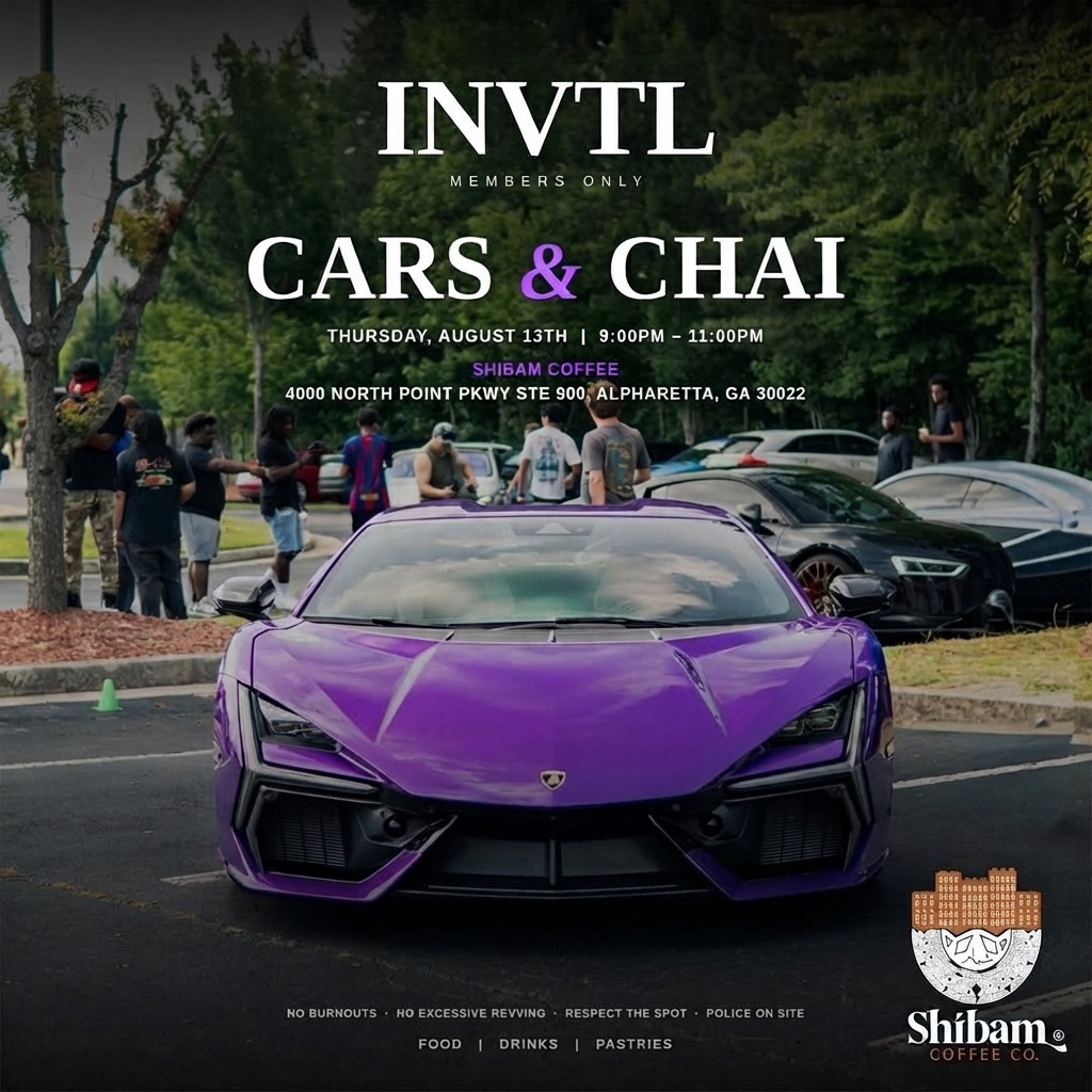 Cars & Chai — Cars & Coffee meet
