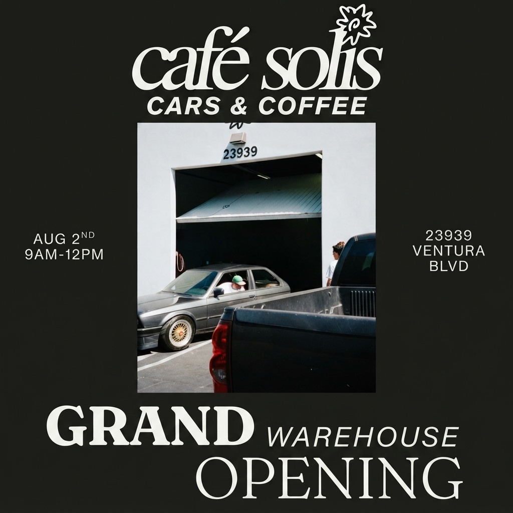Café Solis Cars & Coffee — Cars & Coffee meet