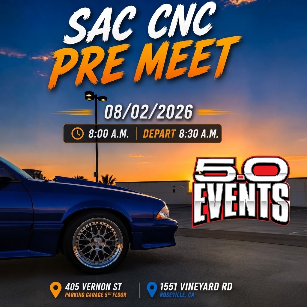 SAC CNC PRE MEET — Cars & Coffee meet