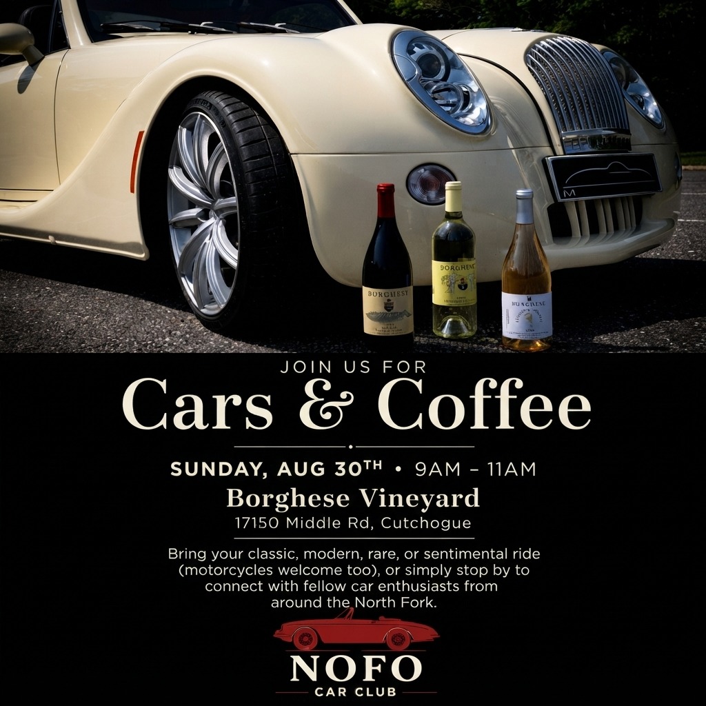 Cars & Coffee — Borghese Vineyard — Cars & Coffee meet