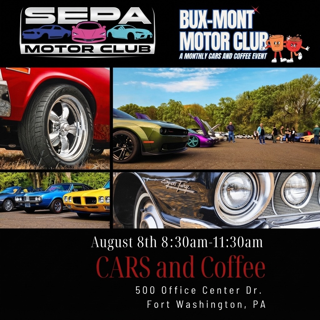 CARS and Coffee — Fort Washington — Cars & Coffee meet