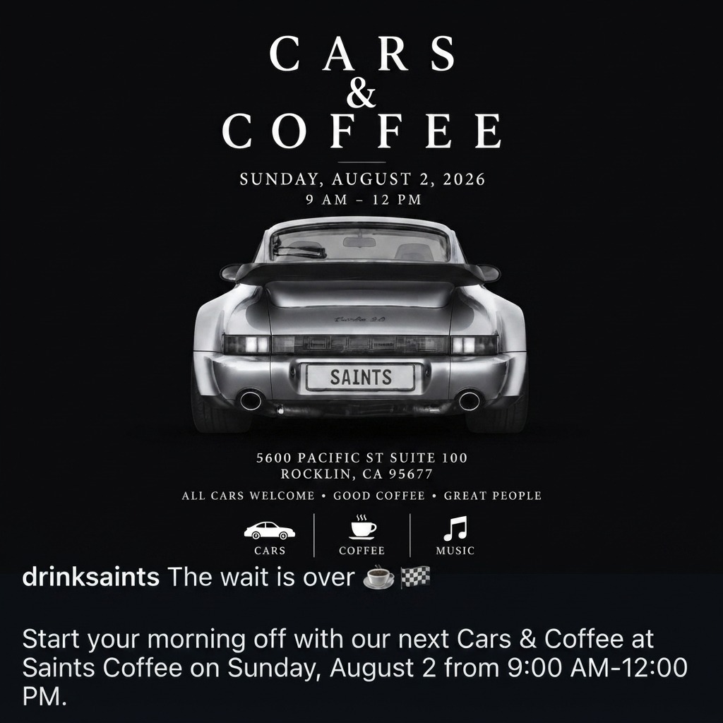 Cars & Coffee — ROCKLIN — Cars & Coffee meet