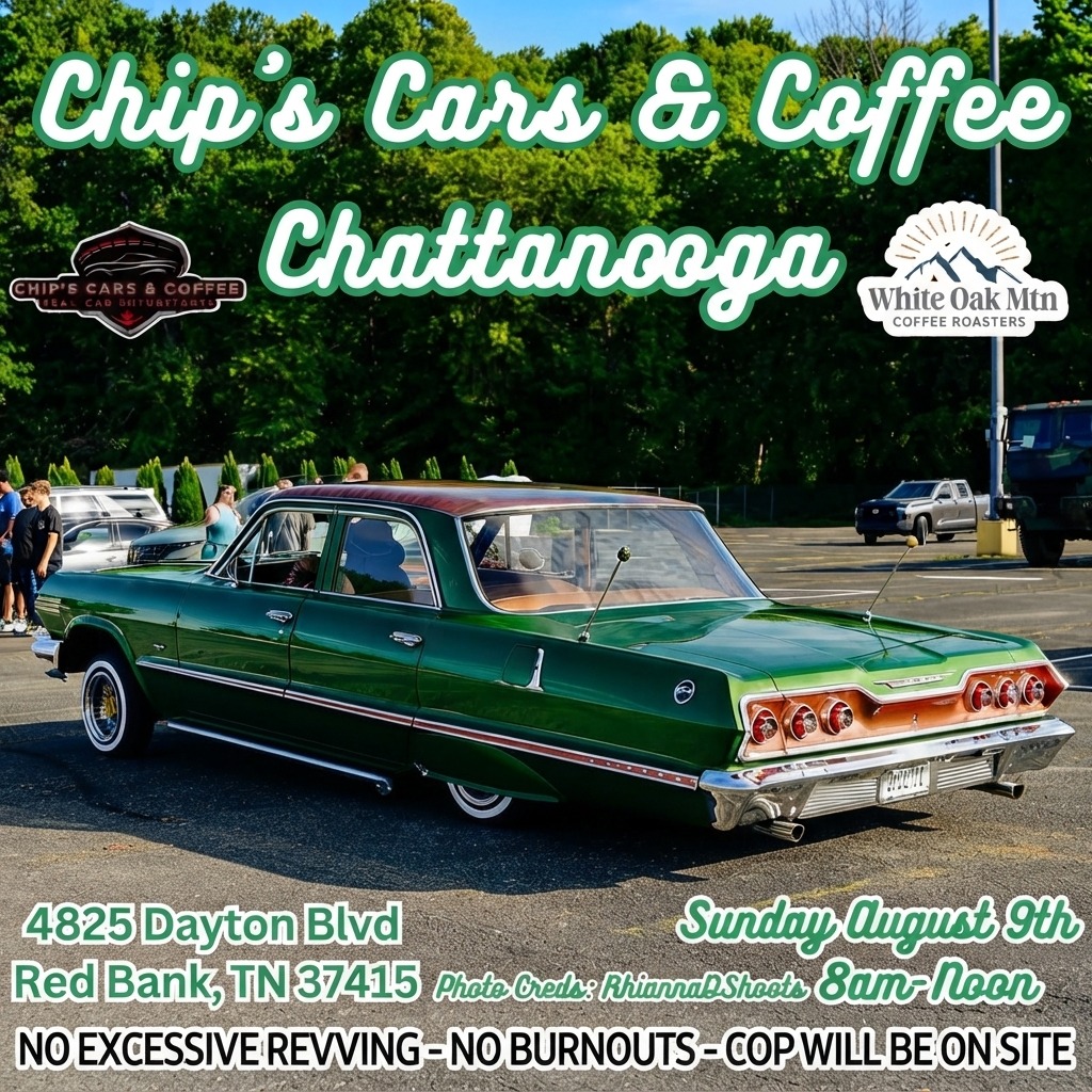 Chip's Cars & Coffee Chattanooga — Cars & Coffee meet