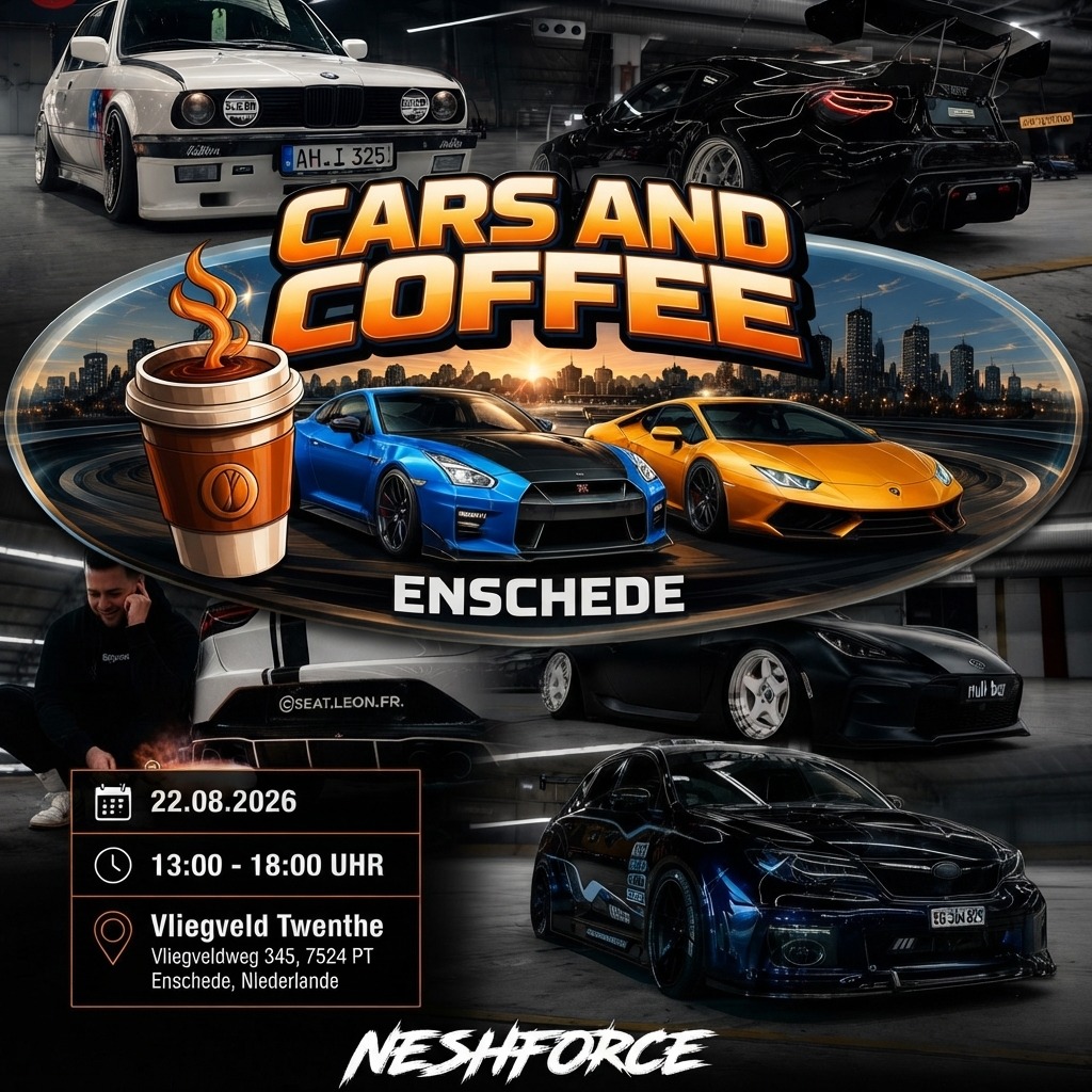 Cars and Coffee Enschede — Cars & Coffee meet