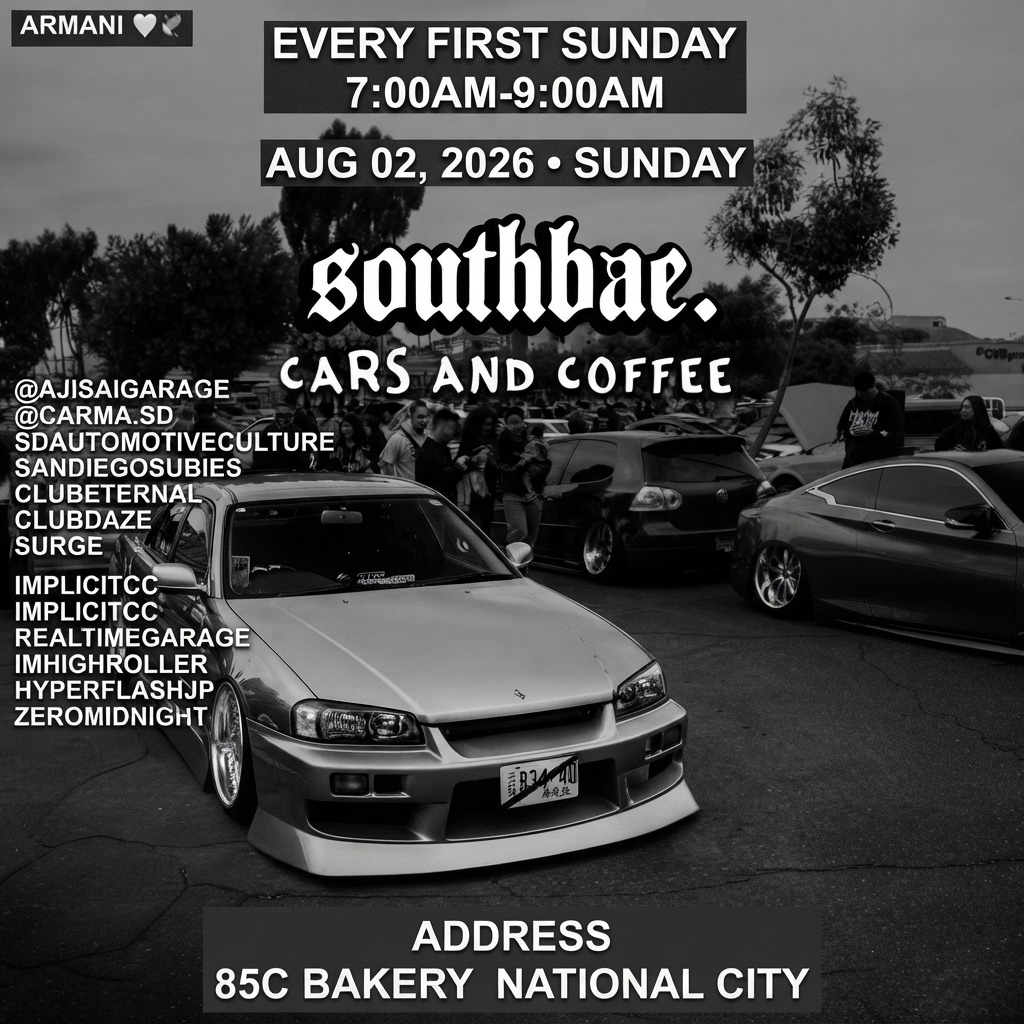 Southbae Cars and Coffee — Cars & Coffee meet