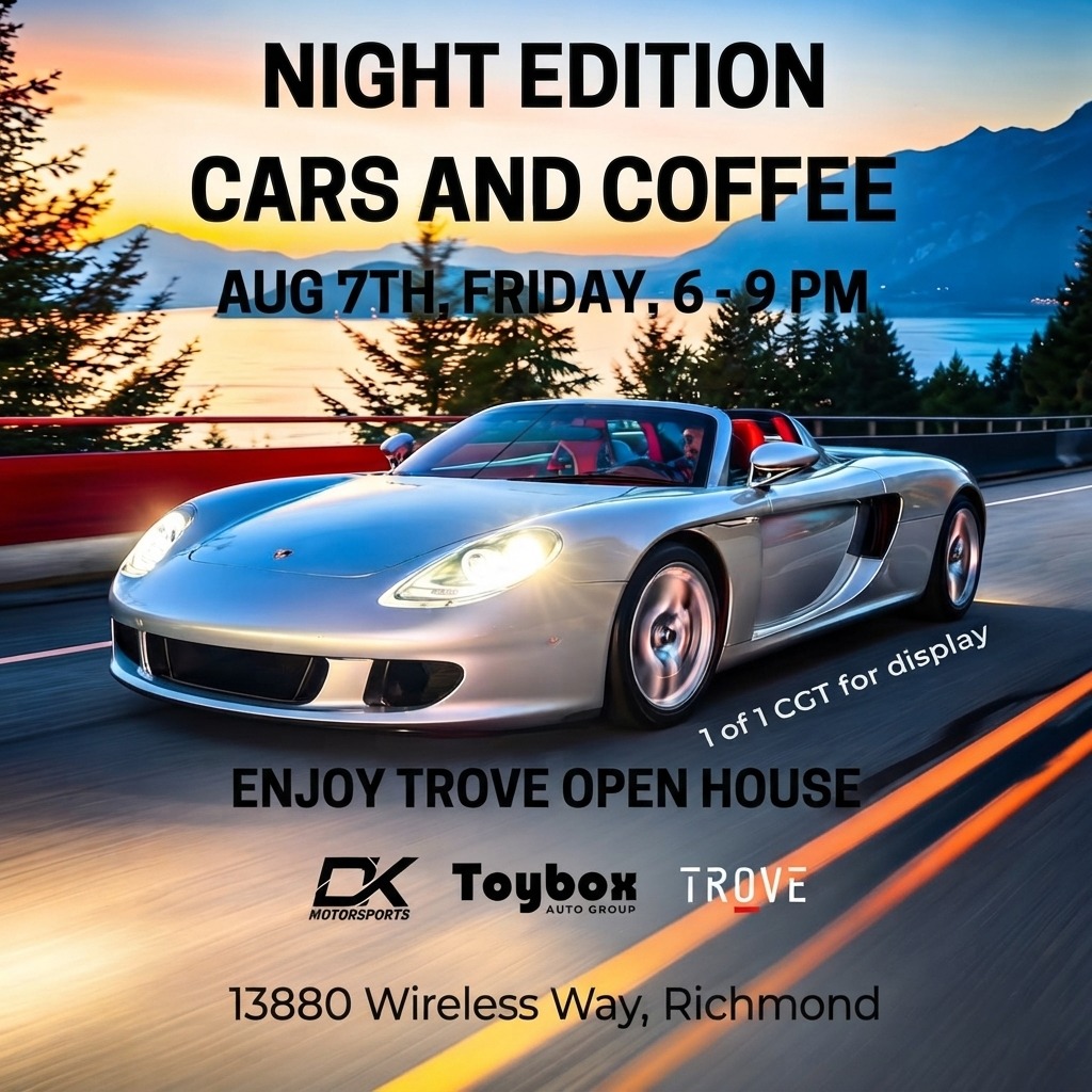 Night Edition Cars and Coffee — Cars & Coffee meet