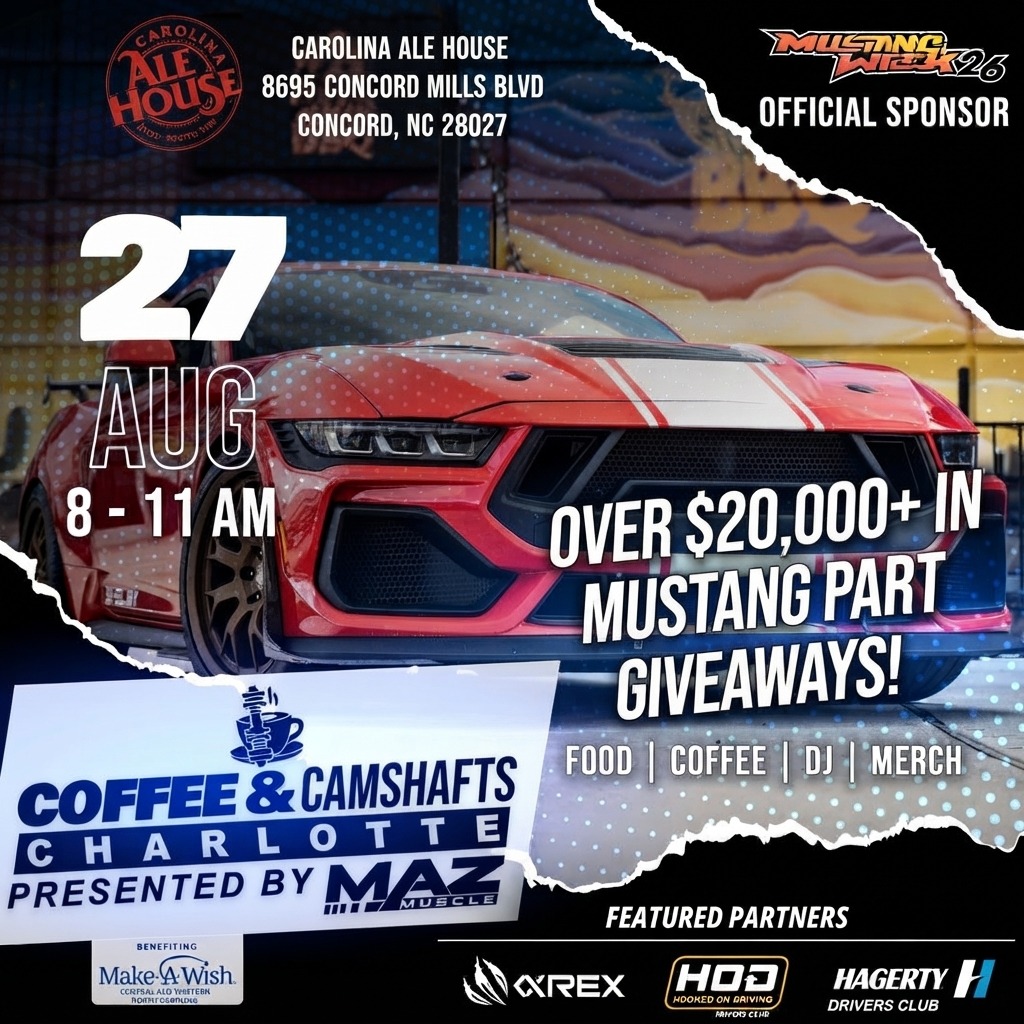 Coffee & Camshafts — Cars & Coffee meet