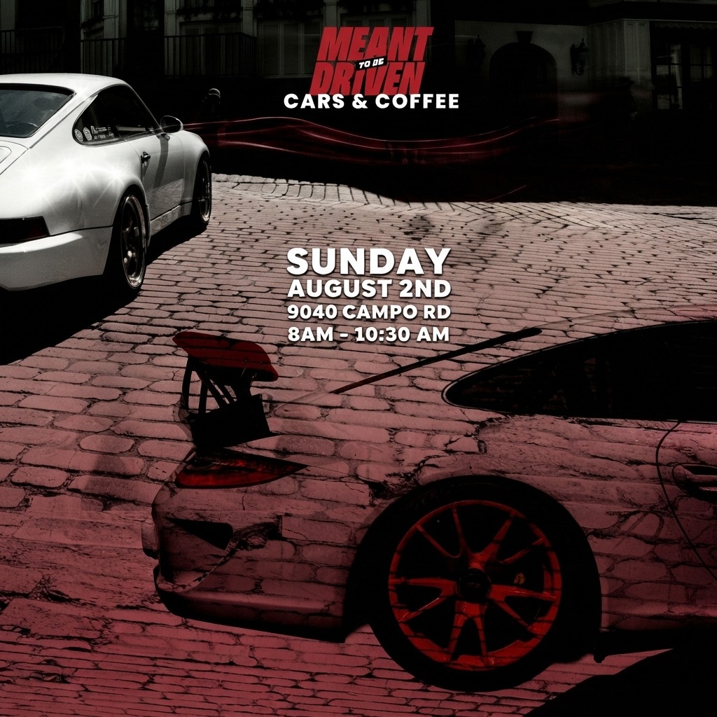 Meant To Be Driven Cars & Coffee — Cars & Coffee meet