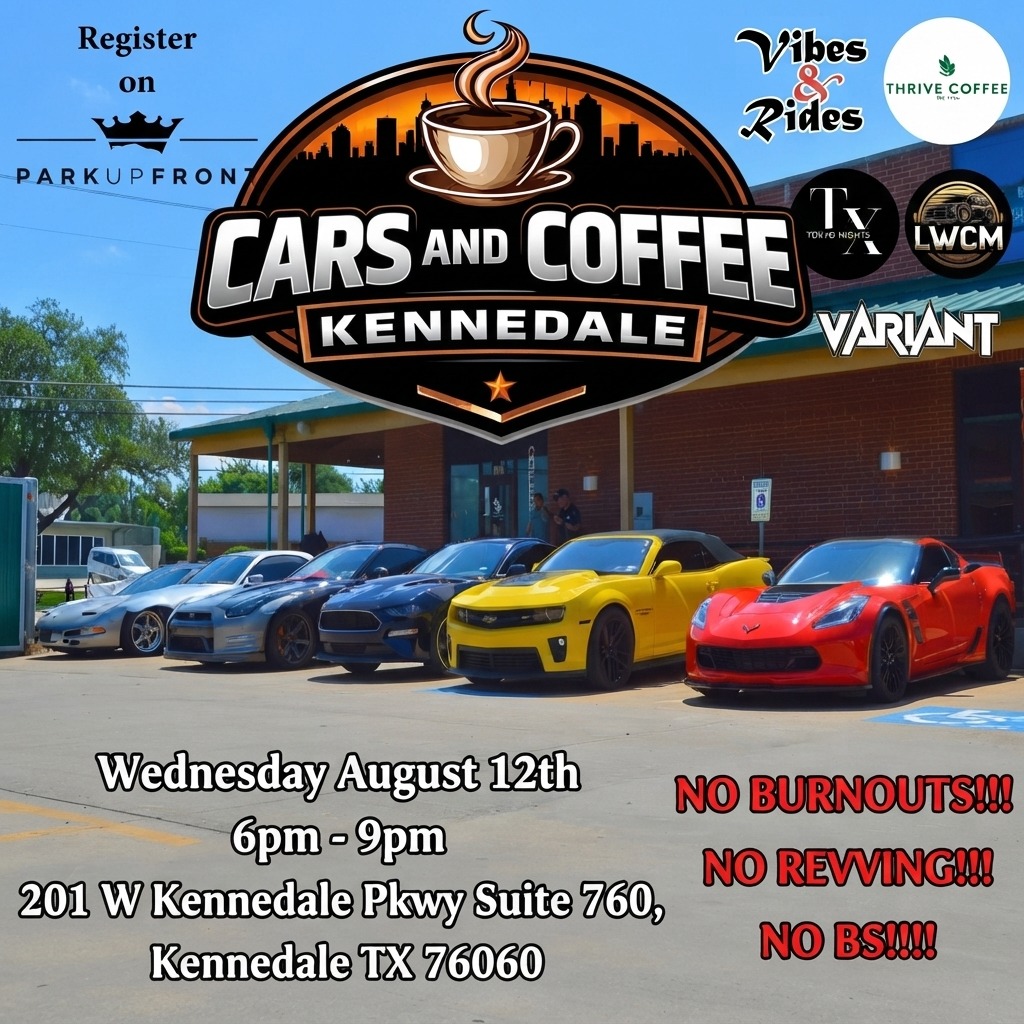 Cars and Coffee Kennedale — Cars & Coffee meet