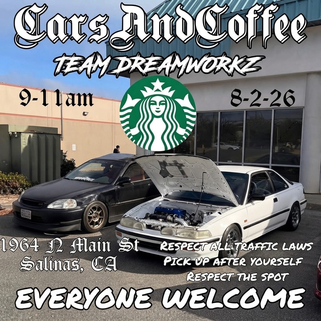 Cars And Coffee — Salinas — Cars & Coffee meet