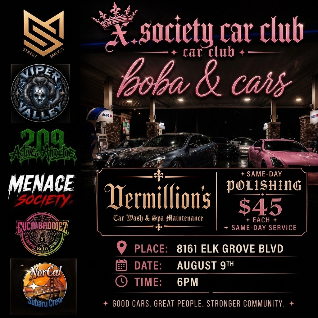 boba & cars — Cars & Coffee meet