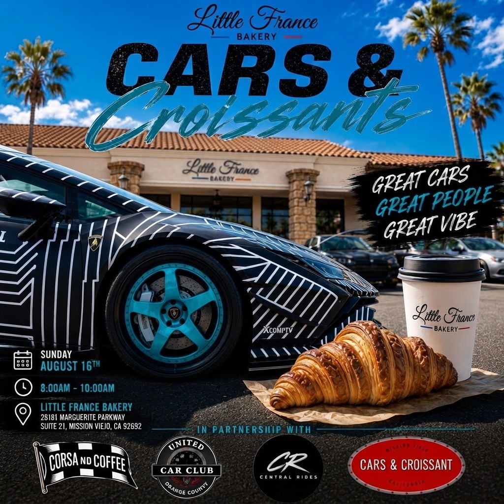 Cars & Croissants — Cars & Coffee meet