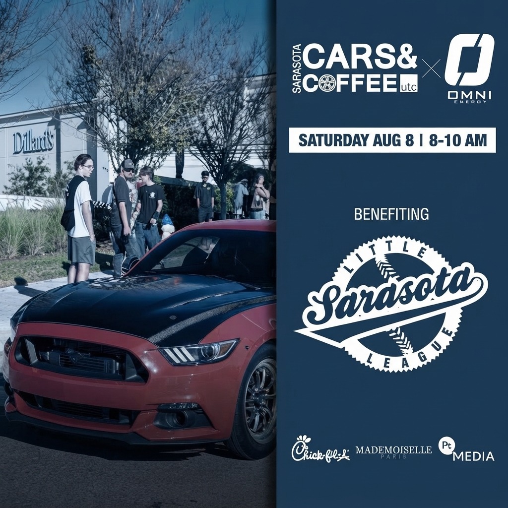 Sarasota Cars & Coffee UTC — Cars & Coffee meet
