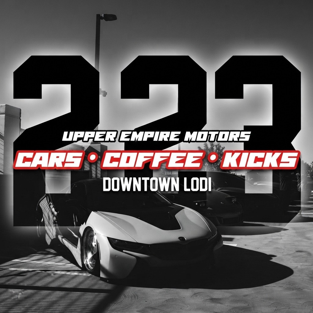 Cars • Coffee • Kicks — Cars & Coffee meet