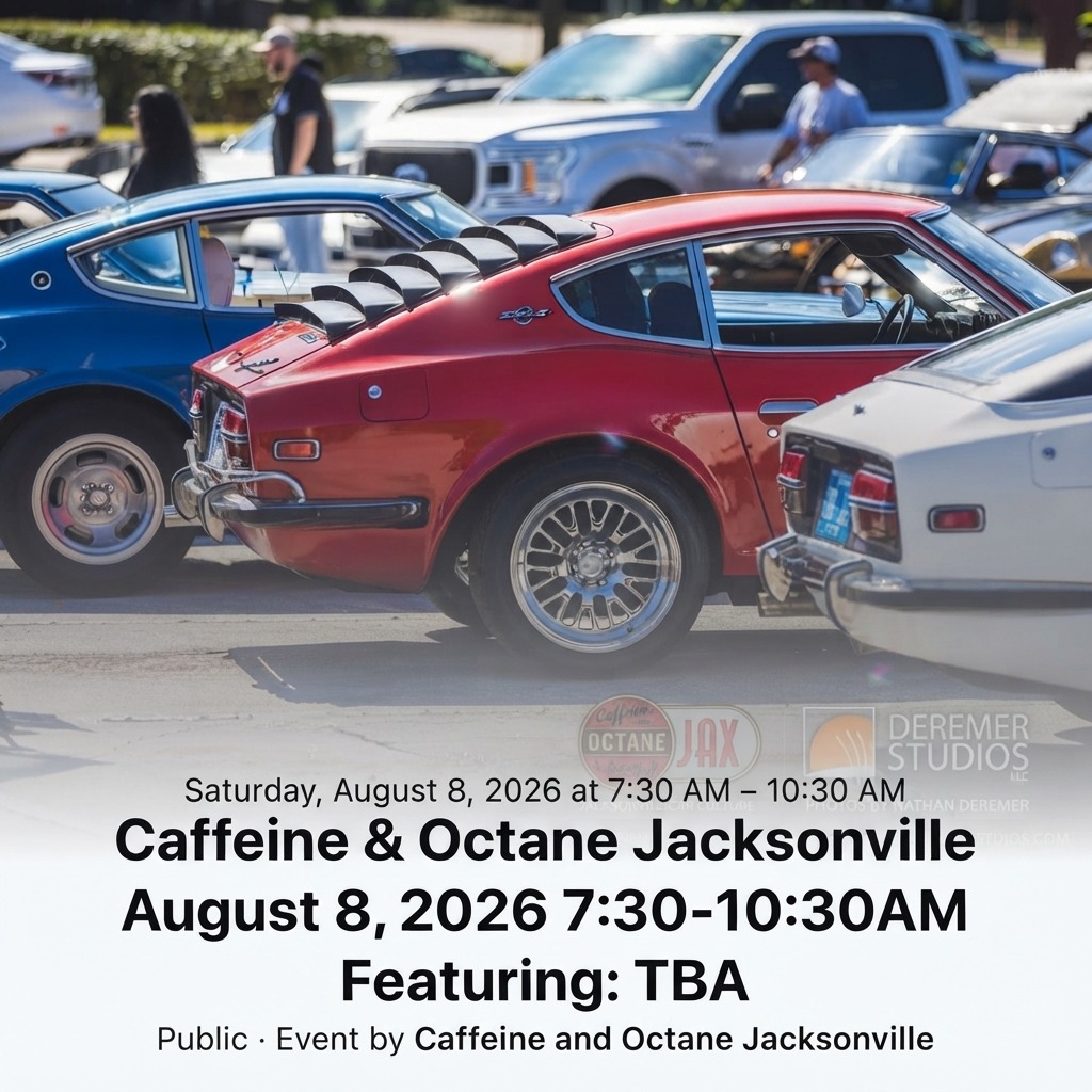Caffeine & Octane Jacksonville — Cars & Coffee meet