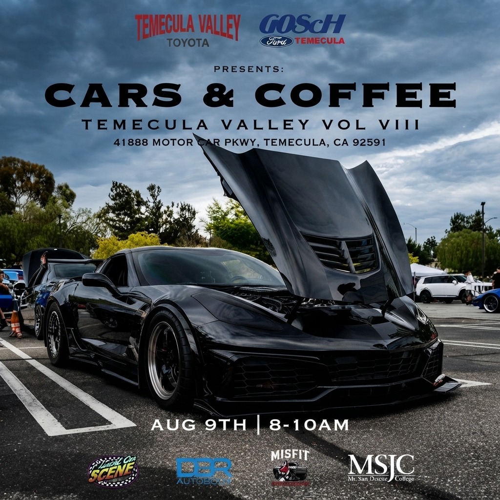 CARS & COFFEE — @msjcedu — Cars & Coffee meet