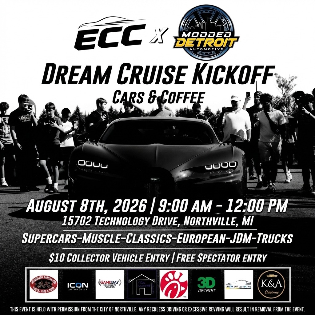 Dream Cruise Kickoff Cars & Coffee — Cars & Coffee meet