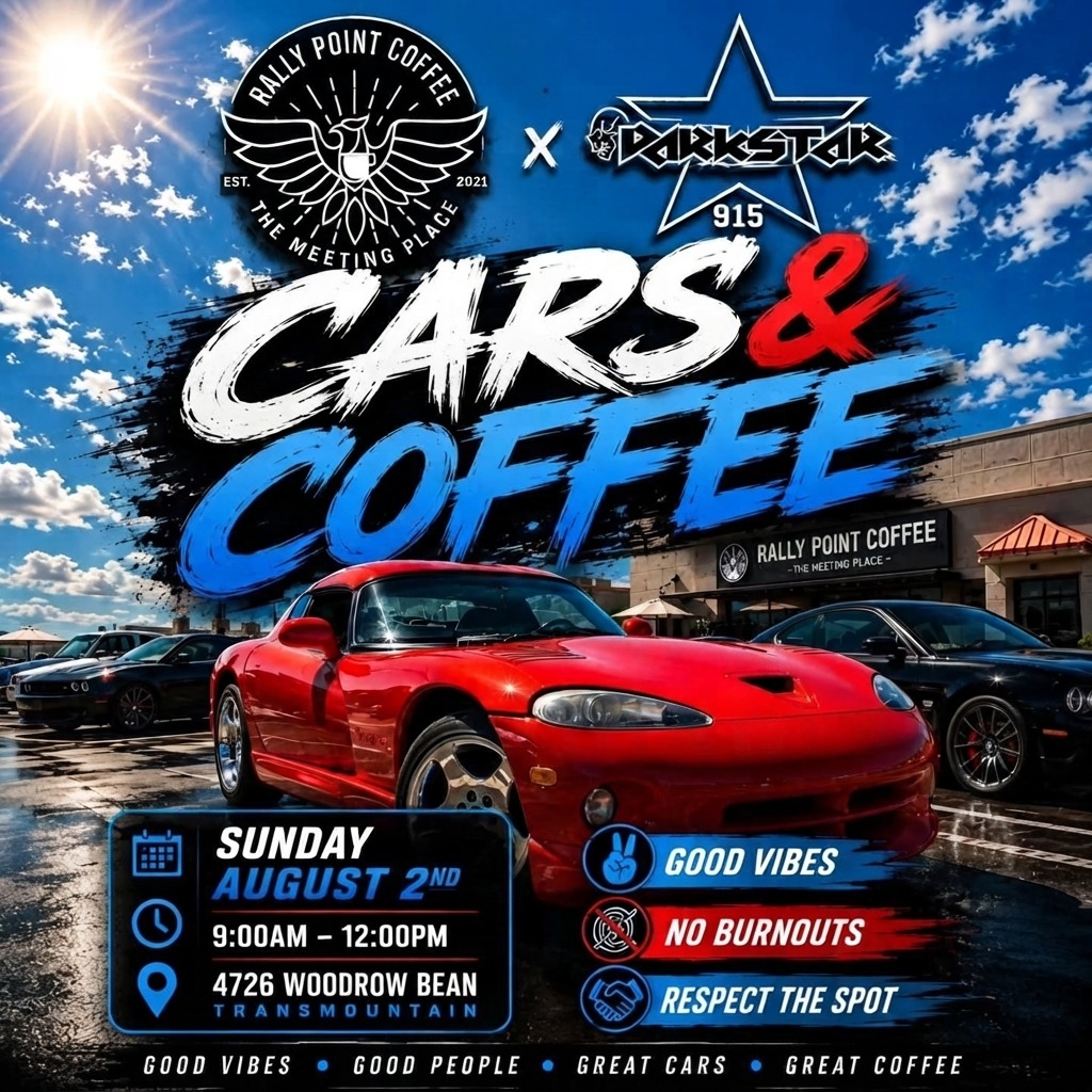 Cars & Coffee — Rally Point Coffee — Cars & Coffee meet