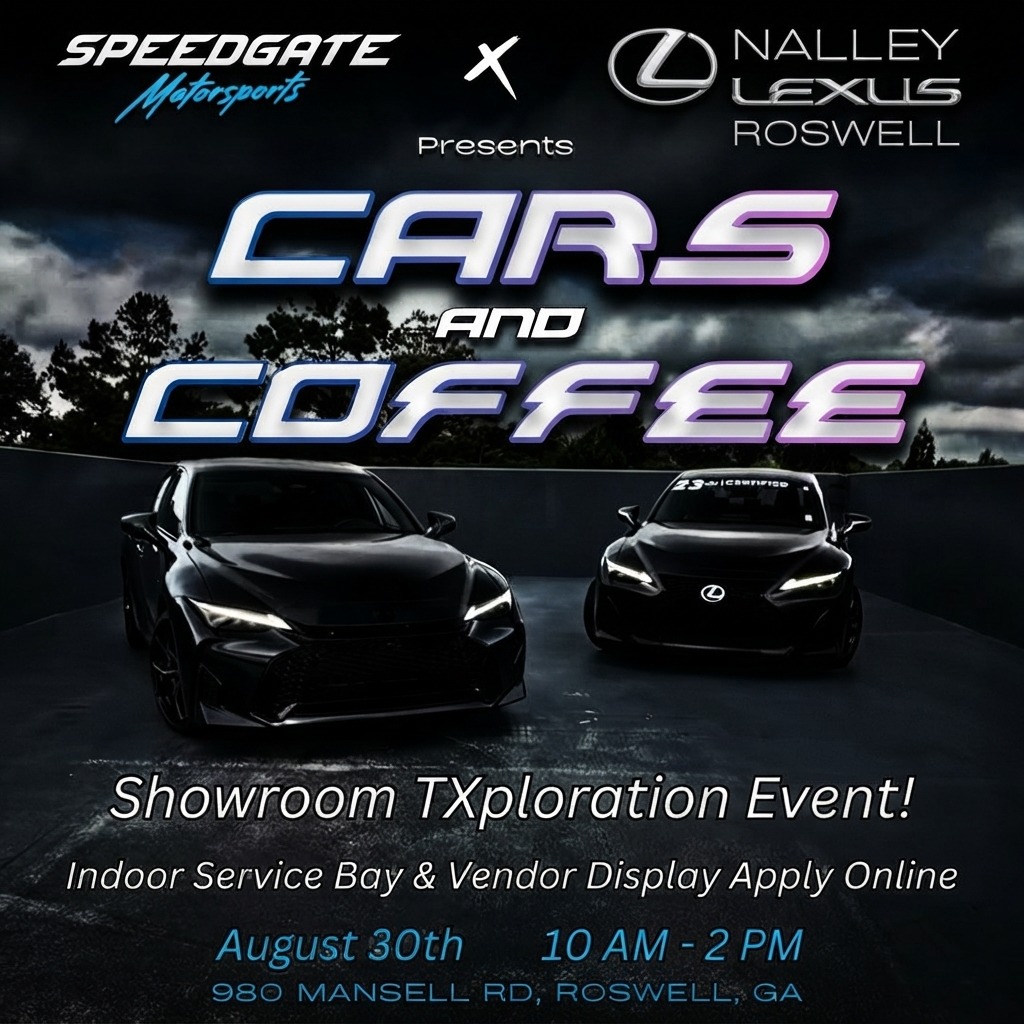 Cars and Coffee — Nalley Lexus Roswell — Cars & Coffee meet