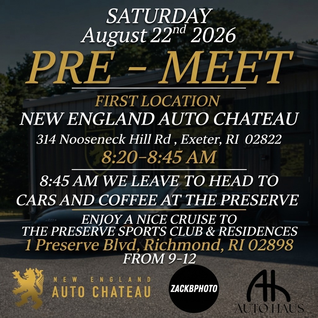PRE-MEET — Cars & Coffee meet