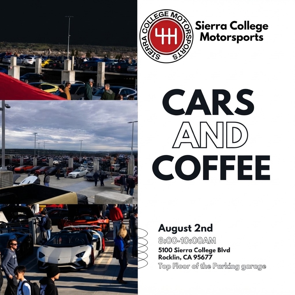 Cars and Coffee — Sierra College — Cars & Coffee meet